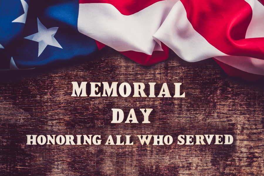 Library Closed – Memorial Day
